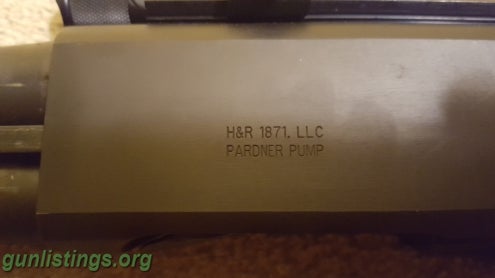 Shotguns H&R 1871 Pardner Pump