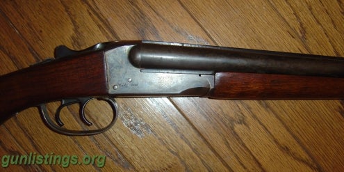 Shotguns J. C. Higgins Side By Side 20 Gauge Double Trigger