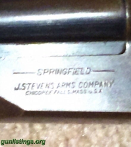 Shotguns J. Stevens Model 5100 20ga Side By Side Double Barrel
