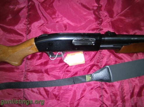 Shotguns Mossberg 500, Rifled Barrel And Rifle Sights