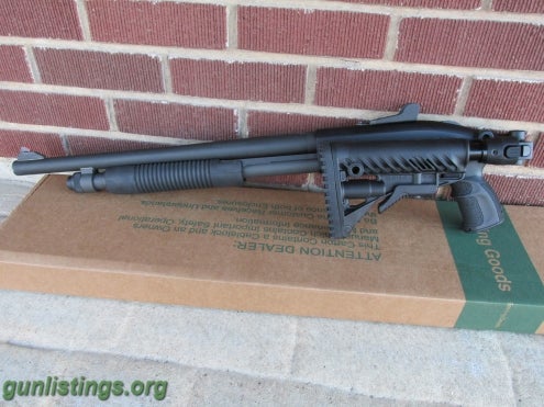 Shotguns Mossberg 590A1, 12ga,Tactical Mako Folding Stock