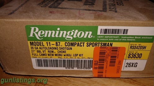 Shotguns Remington11. 87