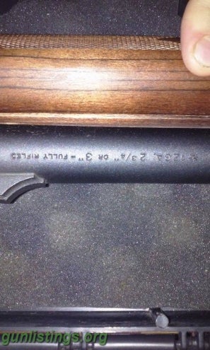 Shotguns Remington 870 With A Rifled Barrel