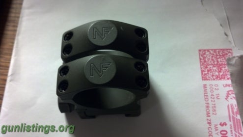 Accessories ### NIGHTFORCE LOW 30mm Rings - OD Green