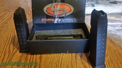 Accessories Glock 9mm Stormlake Barrel And Mags