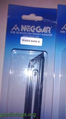 Accessories Mec-Gar Magazines Ruger MKIII