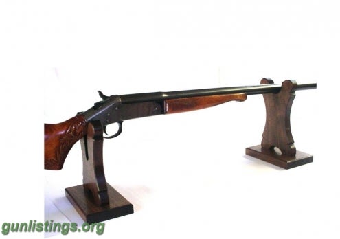 Accessories Walnut Wooden Gun Rack Stand Table Top Mantel Display -