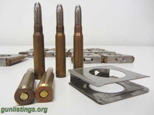 Ammo 8MM Mauser Ammo 60 Rounds In Gew 88 Clips 7.92Ã—57mm