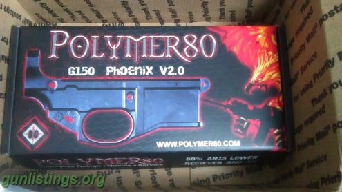Misc Polymer 80 AR-15 Lower And Extras