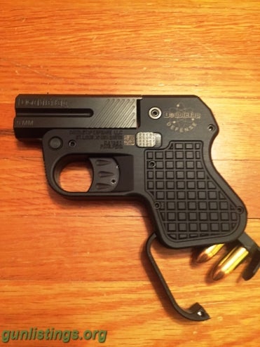 Pistols 9MM Tactical Derringer DoubleTap