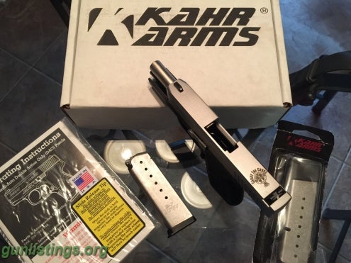 Pistols -!- KAHR ARMS CW9 Mm -!- Extra Mag