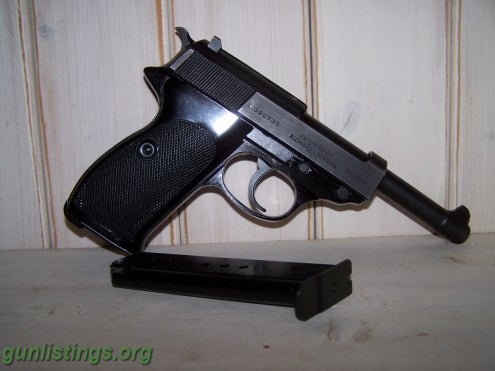 Pistols Walther P38 German 9MM By Interarms         1976 Prod