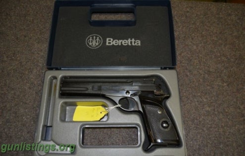 Pistols Beretta 76 Target .22 W/Box 22