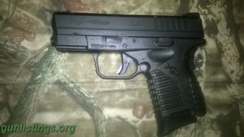 Pistols Black Springfield Xds 45 Acp