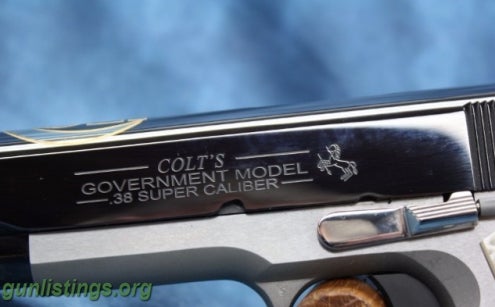 Pistols COLT 1911 LEW HORTON CUSTOM LTD 38 SUPER 5