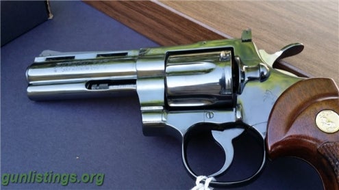 Pistols Colt Python 1971 Ufired In Twopiece Box 4