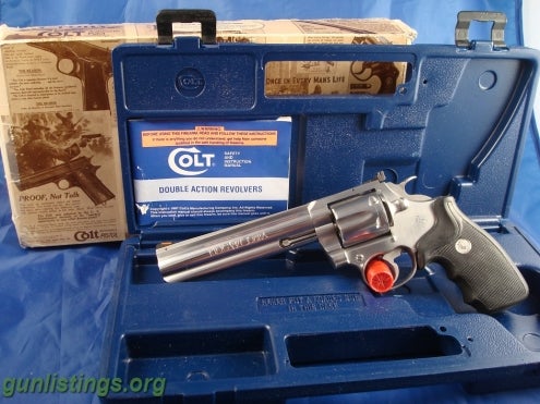 Pistols COLT SS Enhanced King Cobra 357 Magnum LNIB