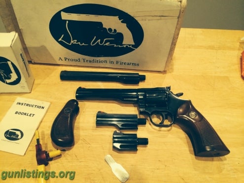 Pistols Dan Wesson 15v 357 Mag With 4 Barrels