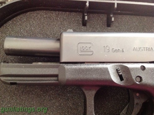 Pistols G19 GEN4 Glock 9mm