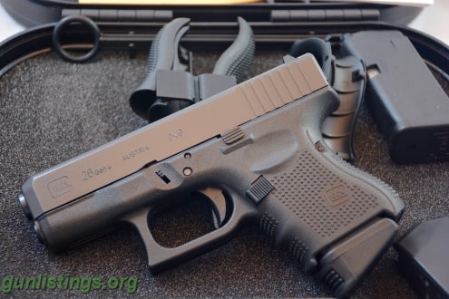 Pistols Glock G26 Gen4 9mm Brand New Never Fired