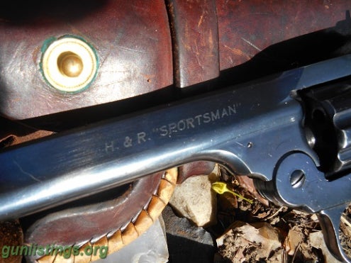 Pistols H&r Sportsman Early Made 1932 First Double Action