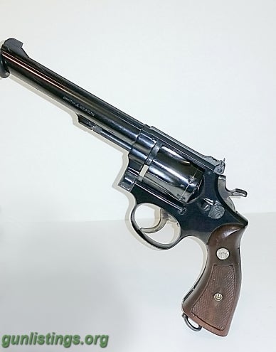 Pistols Smith & Wesson Model 17 22 Cal Revolver