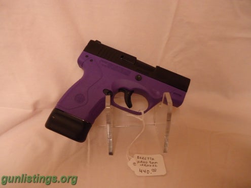 Pistols New Barretta Nano 9mm Purple
