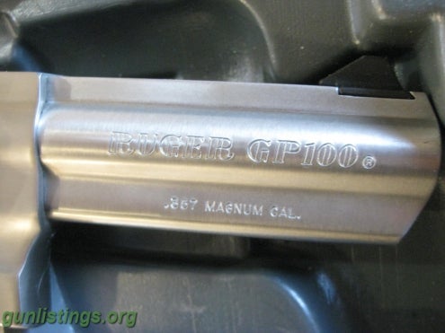Pistols Ruger GP100 .357 Pistol  In Case & Manual