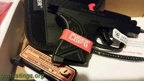 Pistols RUGER LCP II 380ACP 2.75