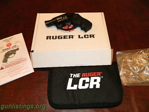 Pistols RUGER LCR 38 SPECIAL BRAND NEW