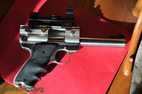 Pistols Ruger MK 2, .22lr, 6in, S.S.