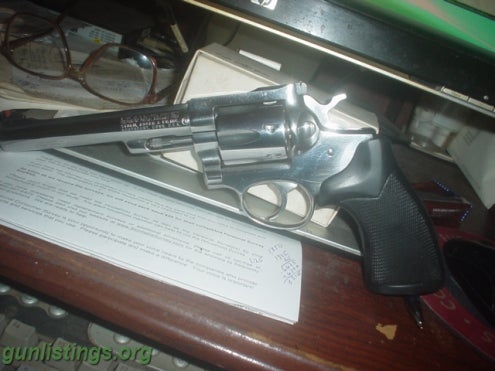 Pistols Ruger Stainless 357 Mag Security Six