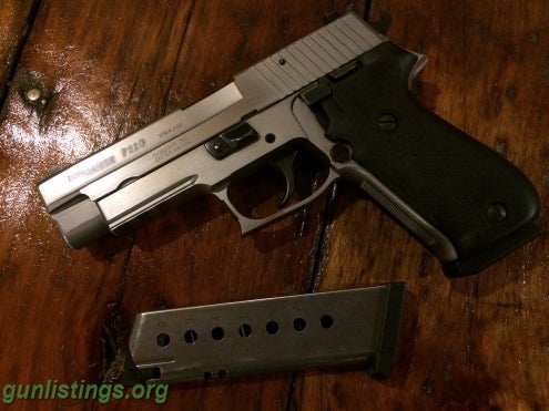Pistols Sig P220 Stainless With Night Sights