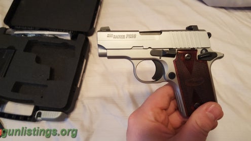 Pistols Sig P238 HD With Rosewood Grips