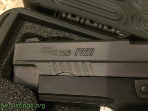 Pistols Sig Sauer P220R-45-XTM-BLKGRY