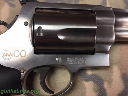 Pistols Smith & Wesson 500 Magnum 9