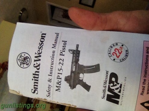 Pistols Smith& Wesson M&p15-22 Pistol