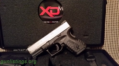 Pistols Springfield XDm 3.8 Compact 9mm