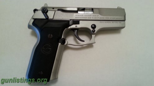 Pistols Stoeger Cougar 9mm Pistol W/4 Mags
