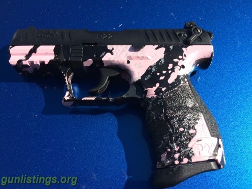 Pistols Walther P22 Pink Tigerstripe