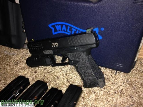 Pistols Walther PPQ M2 Navy SD - 6 Mags, APL, Holster