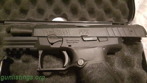 Pistols Walther PPX M1 9mm 16rd Full Frame
