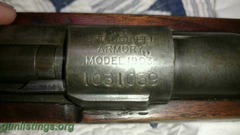 Rifles 1905 Model 1903 Springfield Armory 30.06