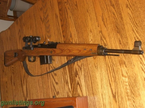 Rifles 1945 Walther K43 AC45 SemiAuto Rifle W/ GwZF4 Telescope