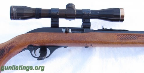 Rifles 1983 -- Marlin Firearms â€“ Model 60 .22 Cal.Barrel â€“ JM.