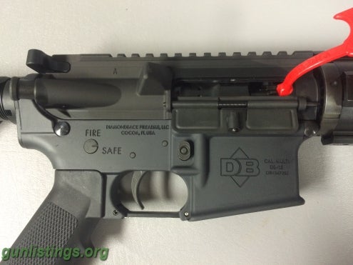 Rifles Brand New Diamondback AR15 5.56 With Quadrail