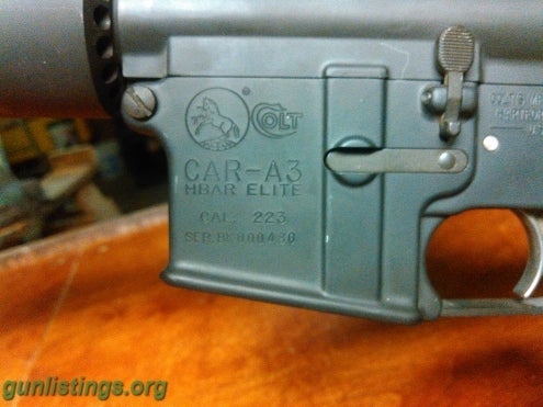 Rifles Colt AR15
