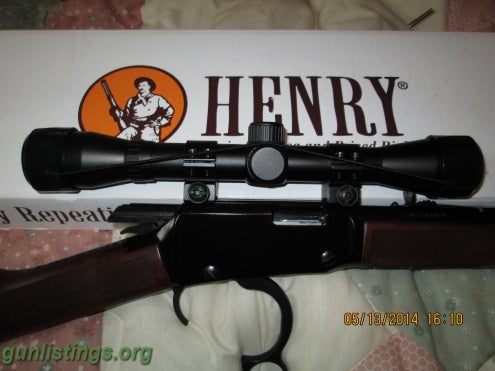 Rifles Henry 22 Mag Lever-Action Rifle