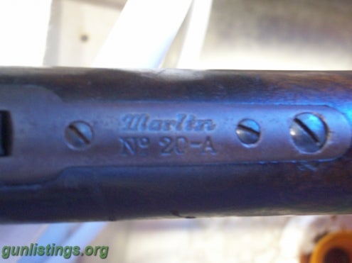 Rifles Marlin Model 20A .22 Pump