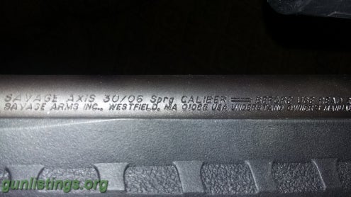 Rifles NEW UNFIRED SAVAGE AXIS 30-06